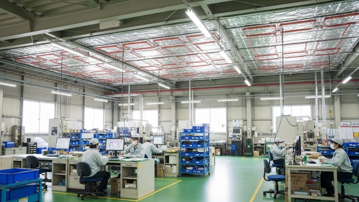 【サーモバリアとは？】工場・倉庫の暑さと電気代を同時に下げる遮熱システム | ブログ