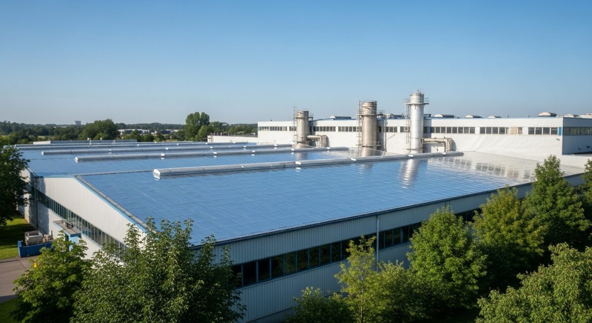 工場屋根サーモバリアでCO2削減と電気代削減を同時に叶える方法 | ブログ