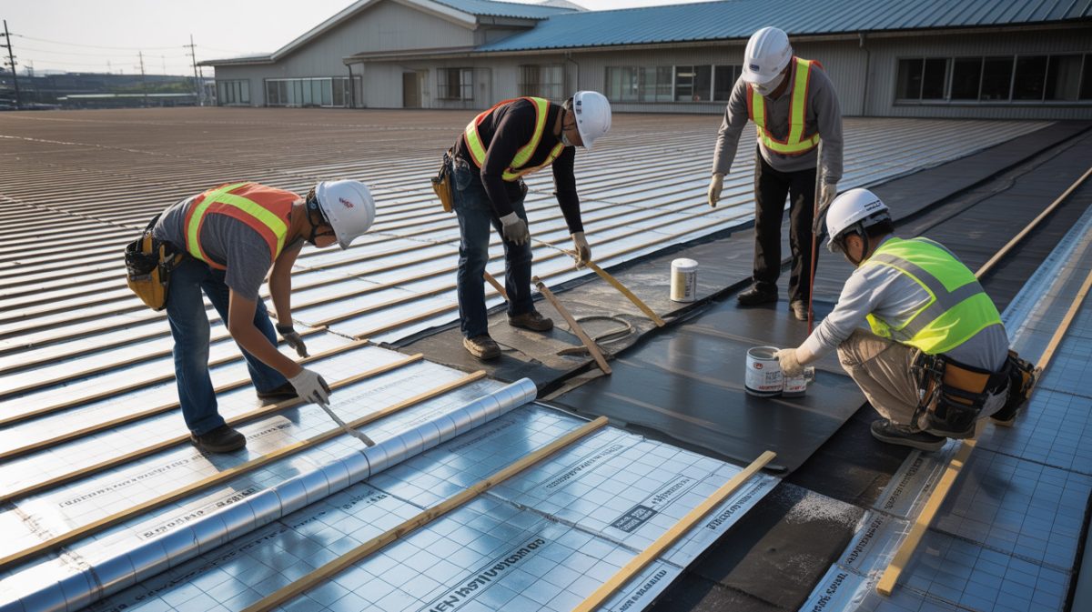 工場屋根のサーモバリア遮熱で雨漏り対策も同時に行うコツ | ブログ