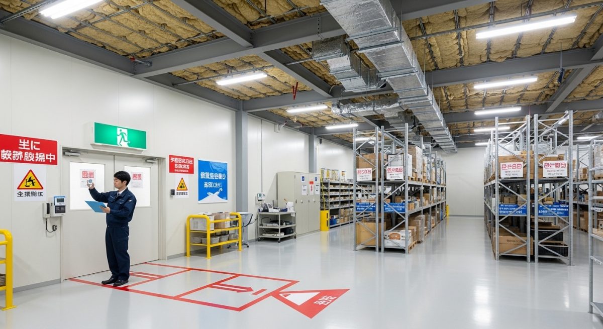 遮熱倉庫の安全性を高める避難経路と室温管理の考え方 | ブログ