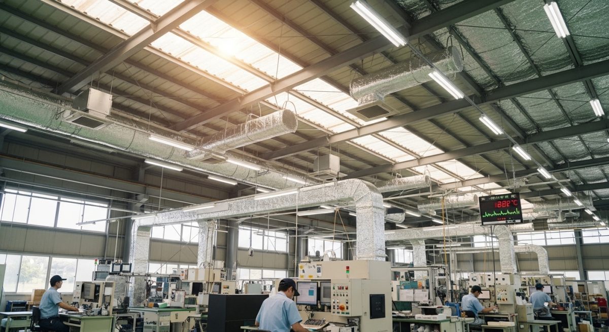 工場屋根のサーモバリア遮熱で年中快適な作業環境をつくる | ブログ