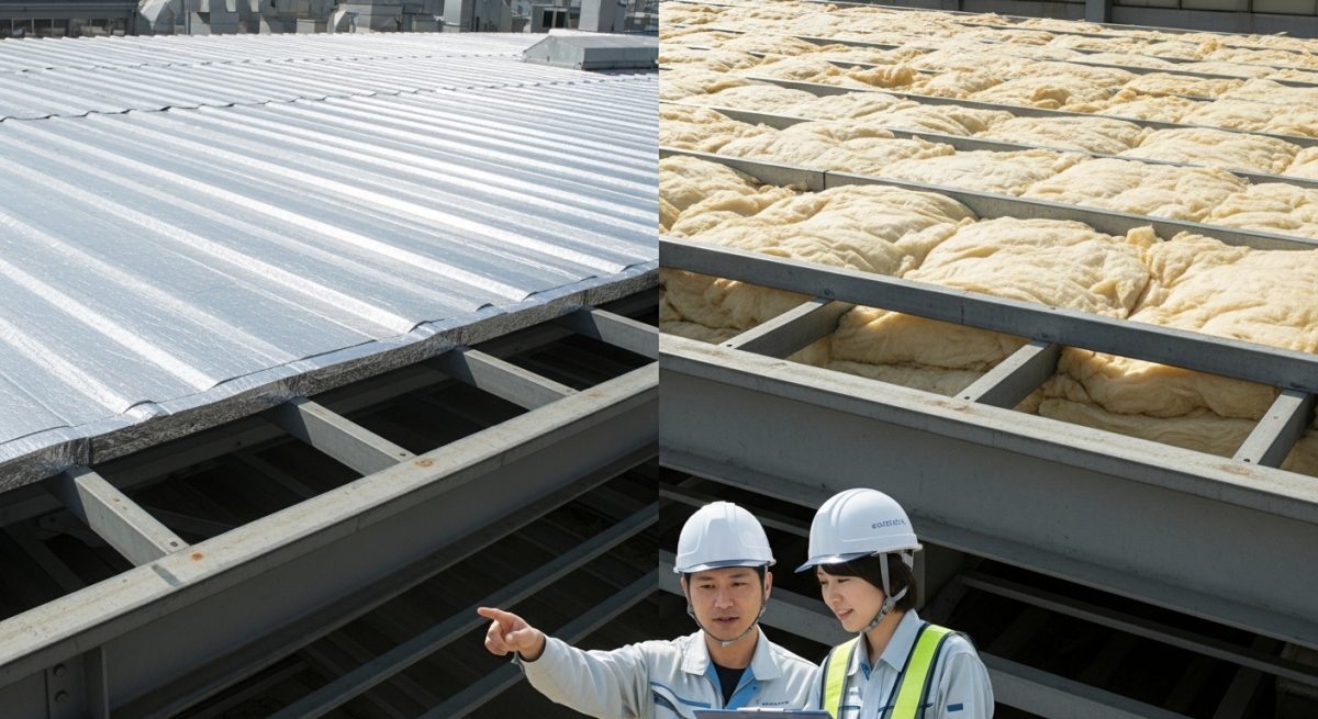 工場屋根遮熱サーモバリアと断熱材の違いを徹底比較 | ブログ