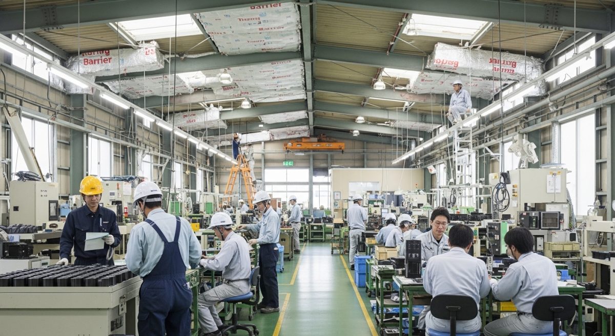 工場遮熱サーモバリアで働き方改革を実現する方法 | ブログ