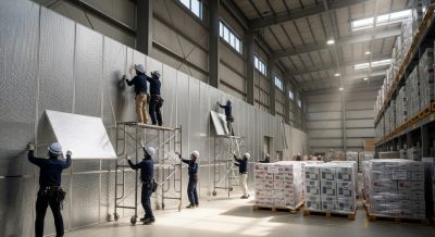 倉庫遮熱サーモバリアの導入で荷物品質を守る温度対策 | ブログ