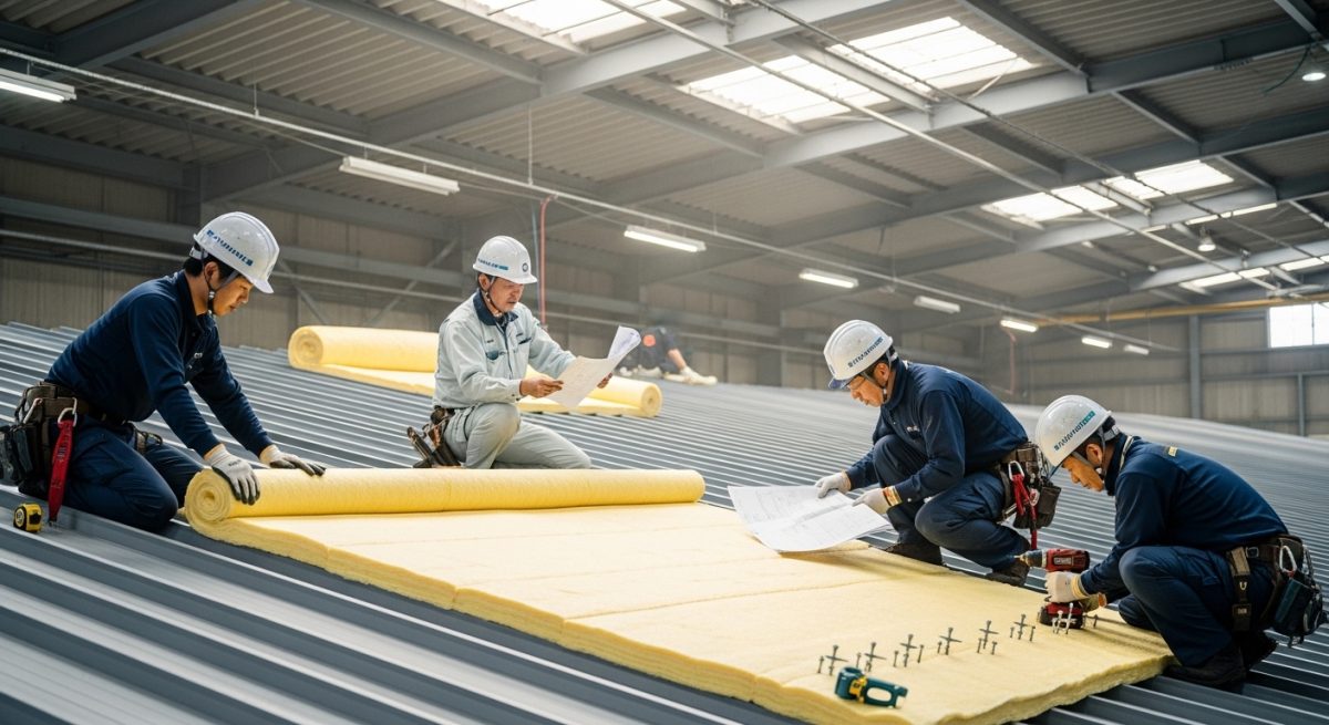  工場屋根遮熱サーモバリアの施工手順と現場での流れを完全解説 | ブログ