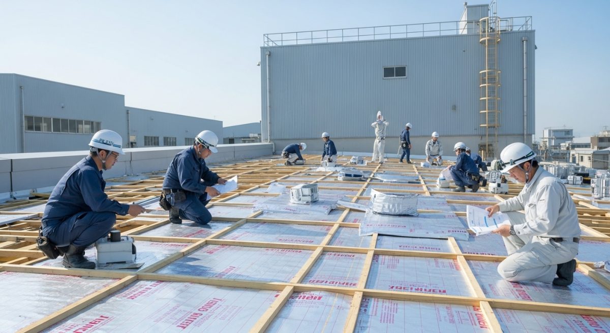 工場遮熱サーモバリアの施工期間はどれくらい？日数の目安 | ブログ