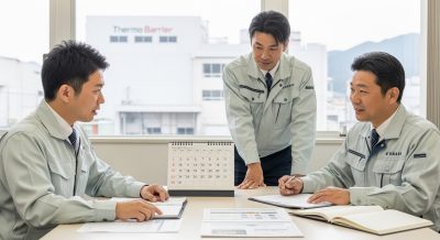 工場屋根遮熱サーモバリアの導入タイミングはいつが最適か | ブログ