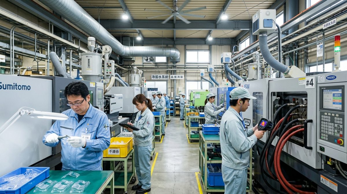 樹脂成形工場の暑さ対策の効果｜成形不良と金型温度への影響と対策とは | ブログ
